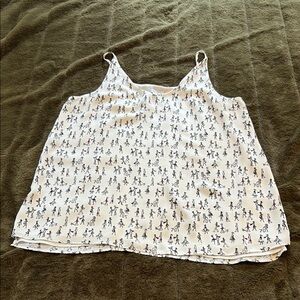 Reitmans Essentials Tank Top. White, Black and Red.